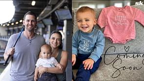 PHOTO: Mets' Jeff McNeil embraces fatherhood for second time with adorable gender reveal