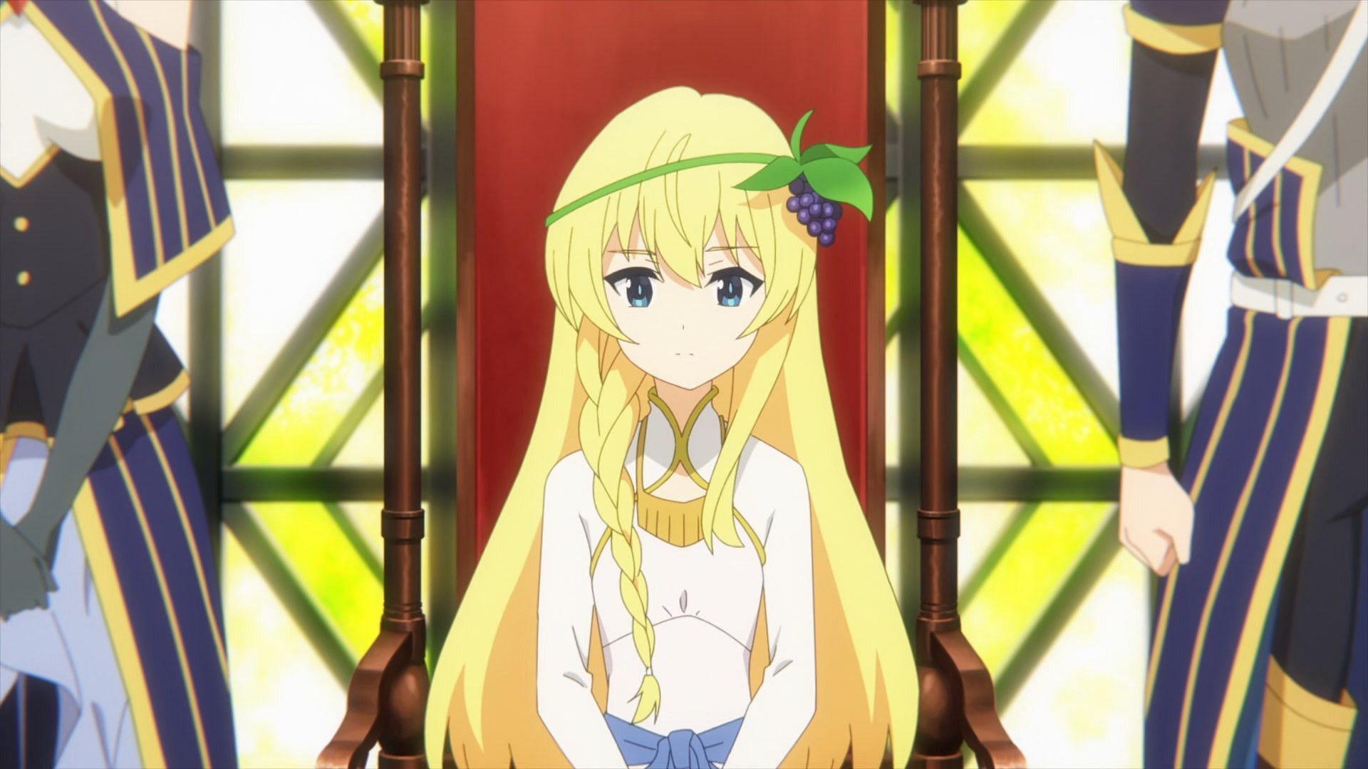 Konosuba season 3 episode 2 officially introduces Princess Iris (Image via Drive)