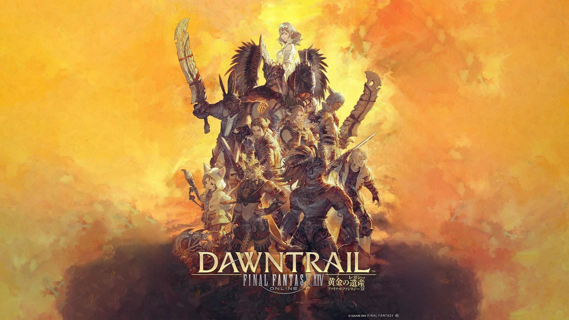 Minimum and Optimal system requirement for the Dawnntrail update (Image via Square Enix)