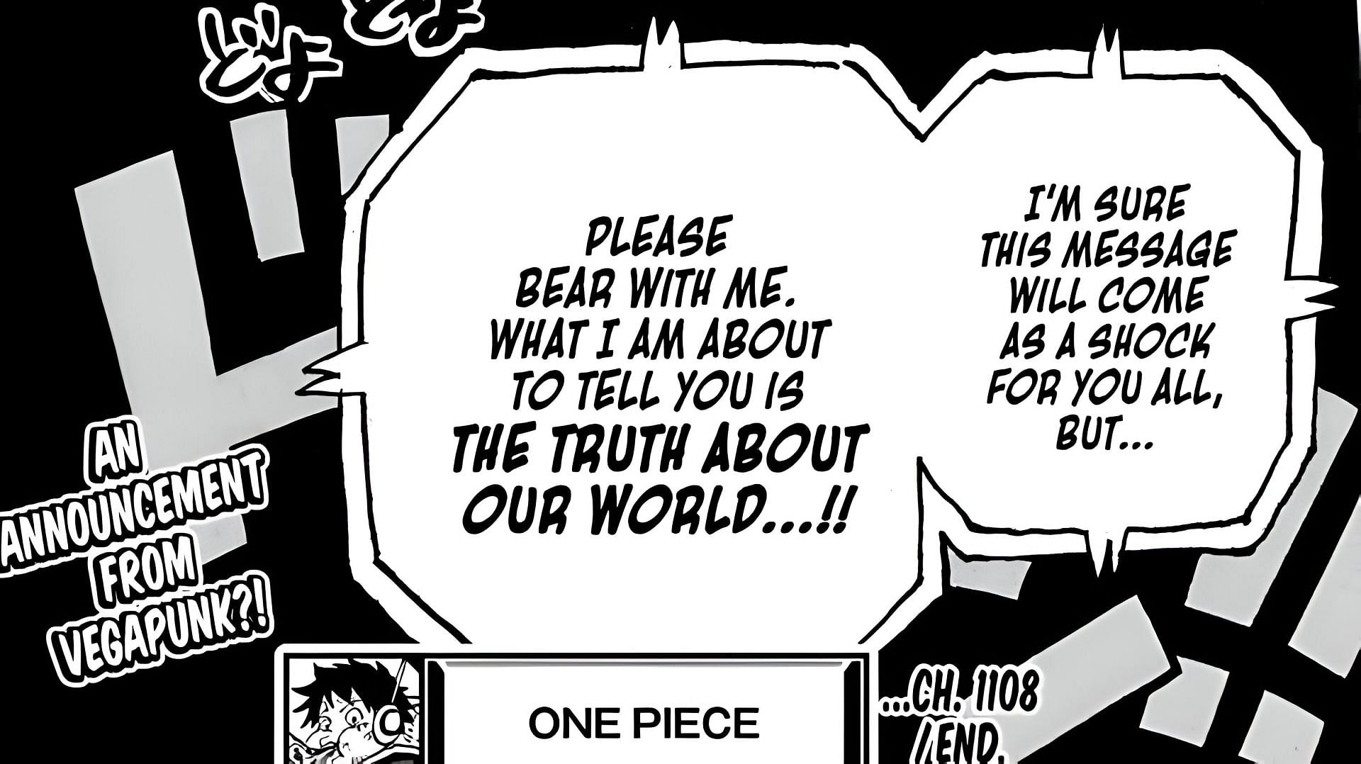 Vegapunk is about to reveal the truth of the world (Image via Shueisha)