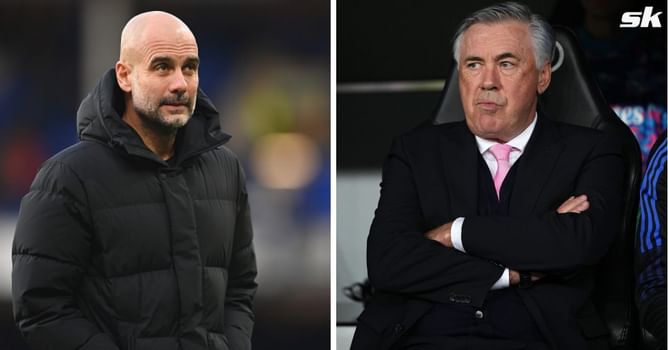 Carlo Ancelotti reveals what he told Pep Guardiola after Real Madrid knocked Man City out of the UEFA Champions League