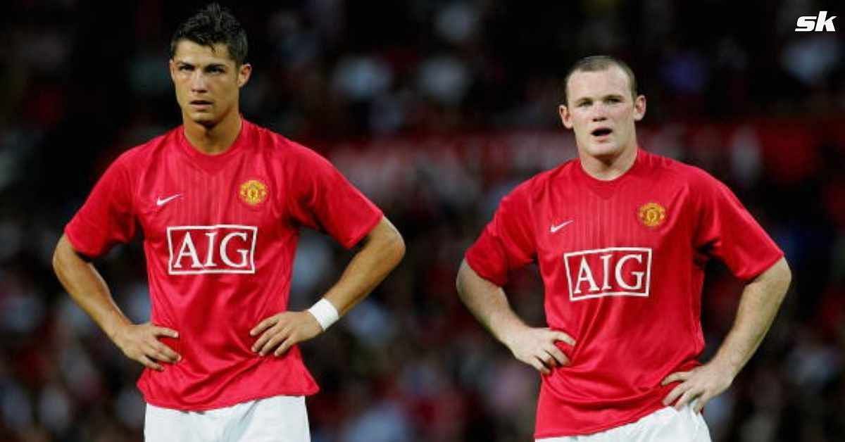 Cristiano Ronaldo and Wayne Rooney spent five years together at Manchester United