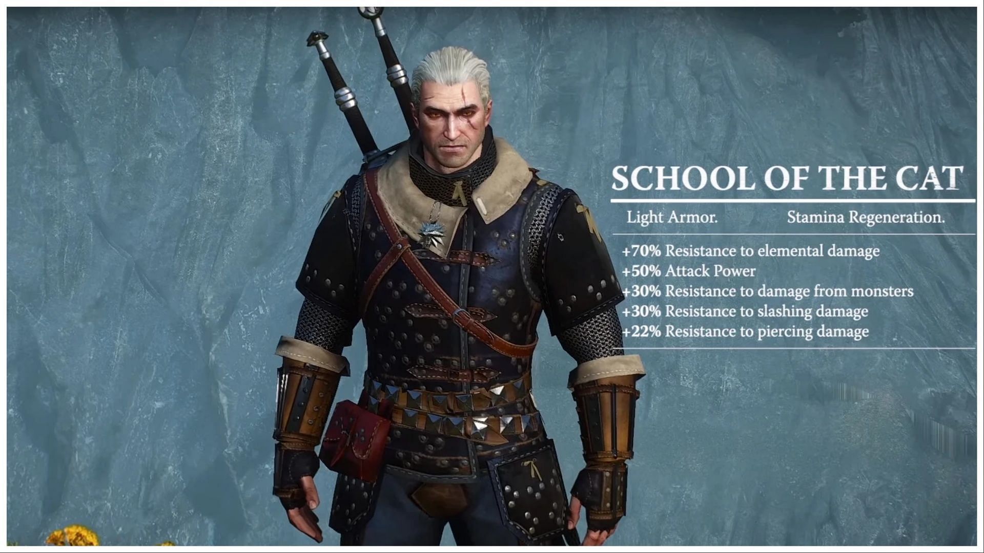 Feline Armor Set is one of the most powerful armor sets in The Witcher 3 (Image via CD Projekt Red)