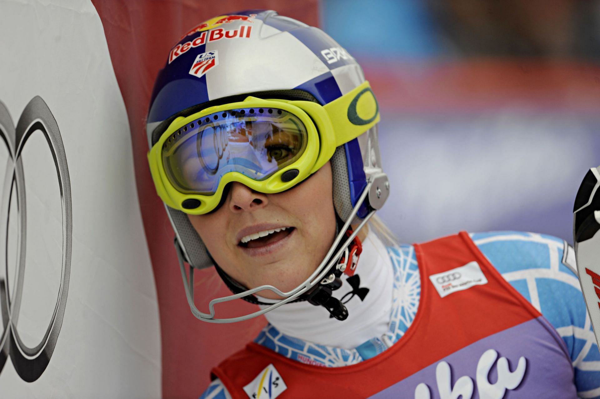 Lindsey Vonn at the Audi FIS World Cup - Women&#039;s Super Combined