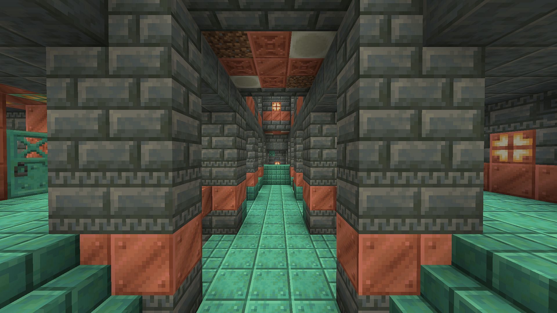 Ominous vaults are rare blocks found in trial chambers (Image via Mojang Studios)