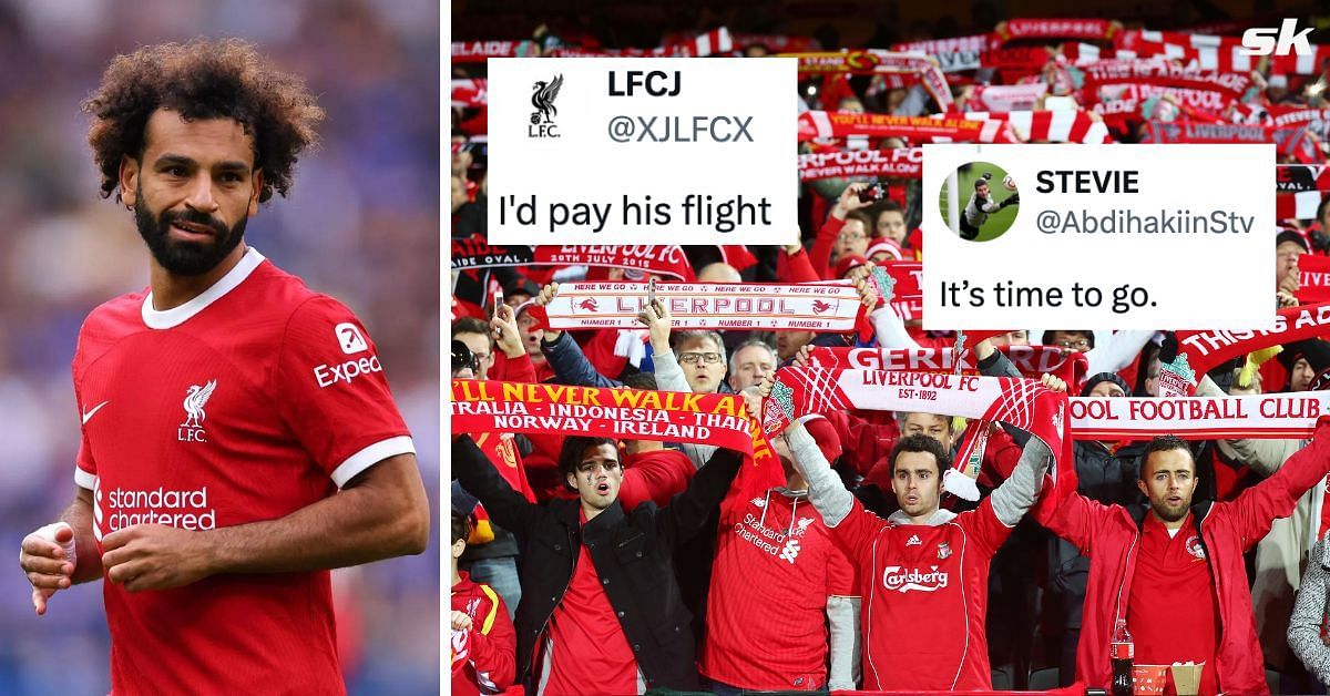 Liverpool fans react surprisingly to latest Mohamed Salah transfer update.