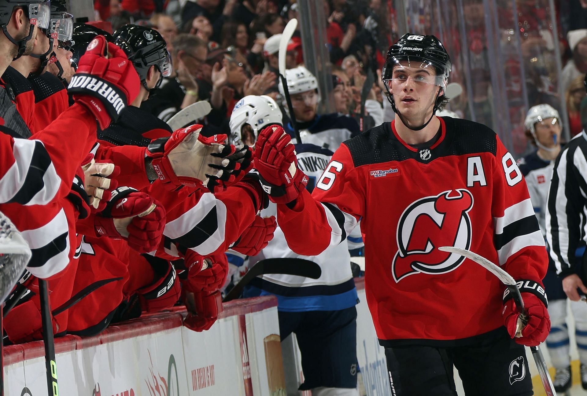 Winnipeg Jets v New Jersey Devils