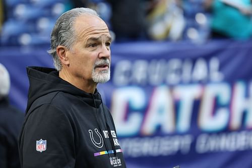 Chuck Pagano at Jacksonville Jaguars v Indianapolis Colts