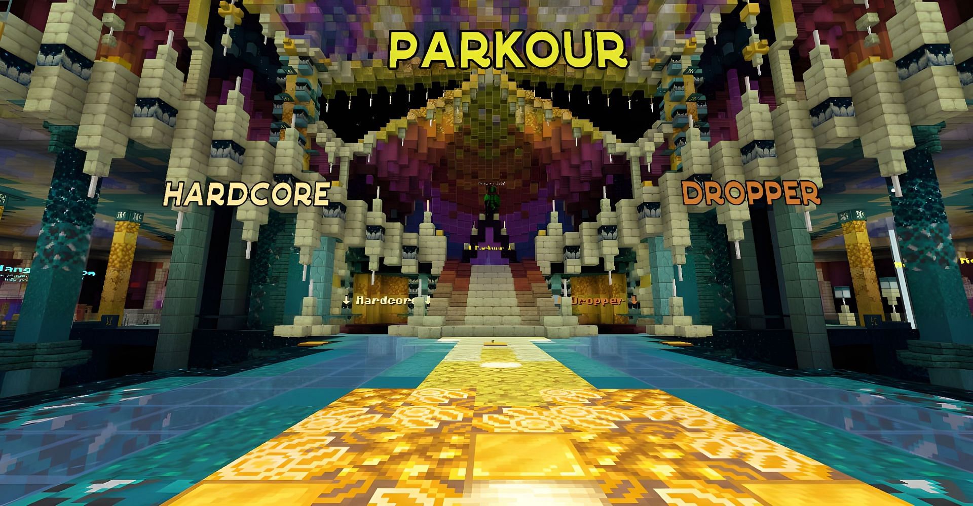 Minr is an incredible server that offers parkour (Image via Mojang)