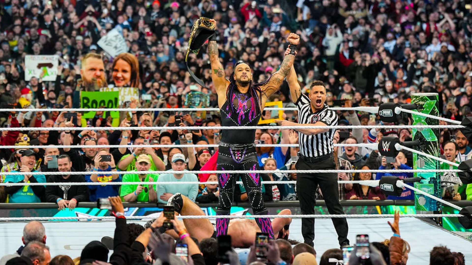 Priest cashed in his Money in the Bank contract at WrestleMania.