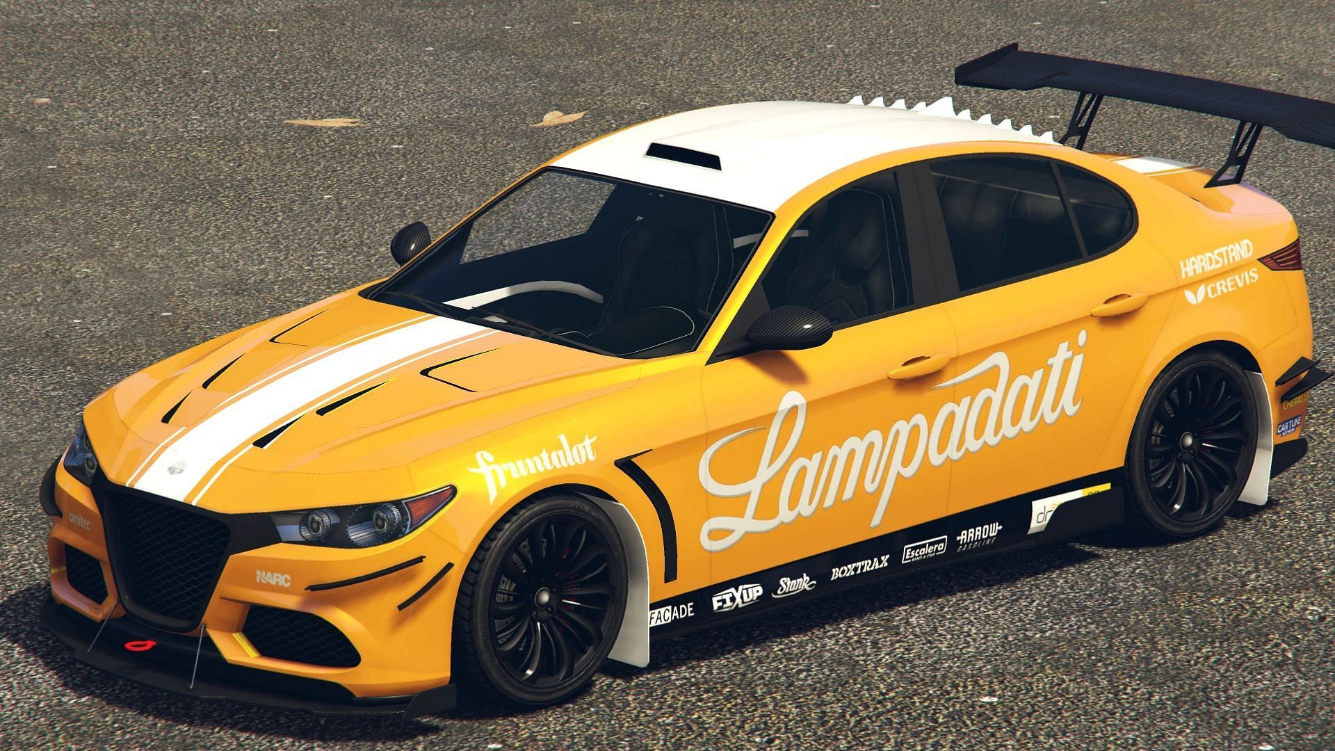 The Komoda with one of its liveries (Image via Noirlime4L/GTA Wiki || Rockstar Games)