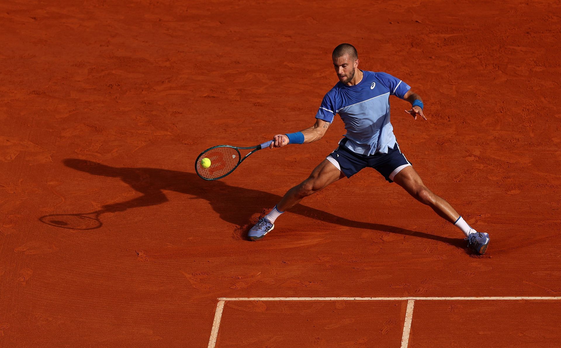 Borna Coric at the 2024 Rolex Monte-Carlo Masters