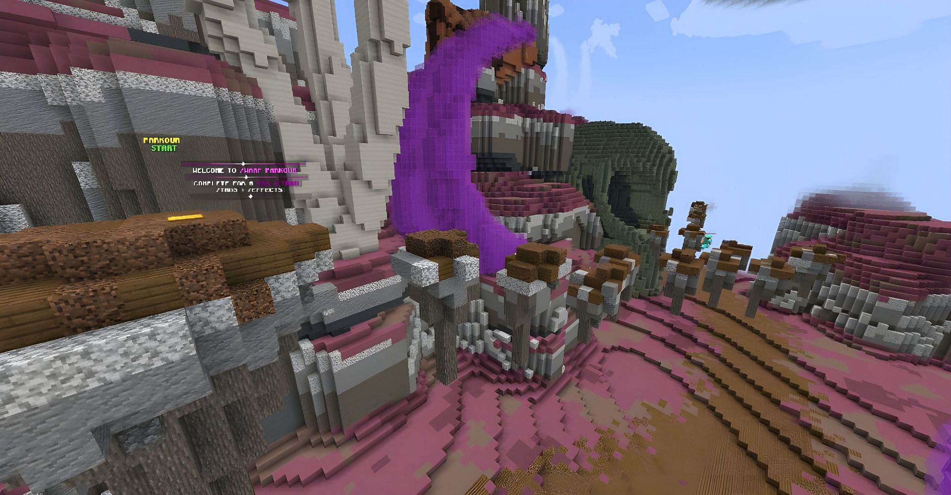 PurplePrison is an amazing server (Image via Mojang)