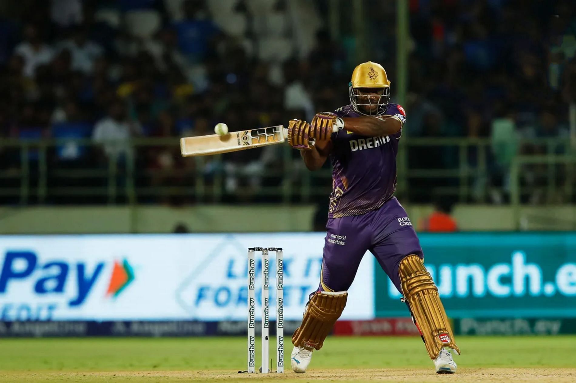 KKR all-rounder Andre Russell has been in magnificent form. (Pic: BCCI/ iplt20.com)