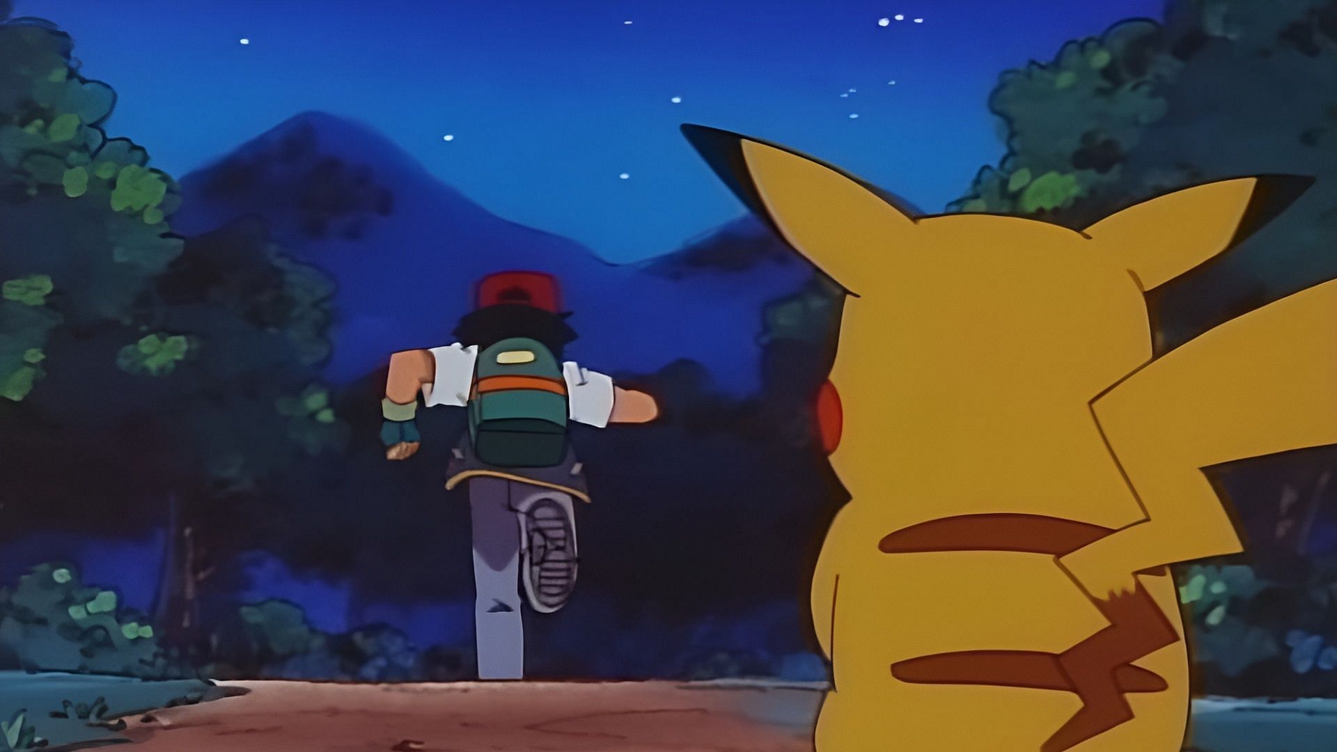 Ash and Pikachu nearly split early on in the anime (Image via The Pokemon Company)