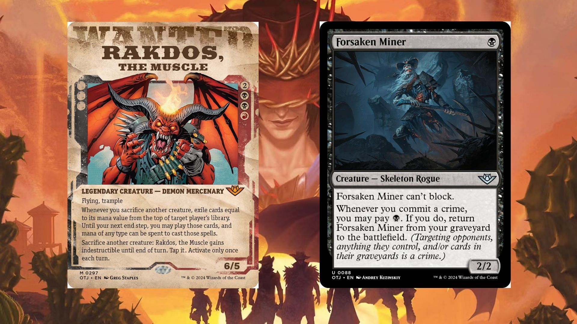 Rakdos, the Muscle &amp; Forsaken Miner (Image via Wizards of the Coast)