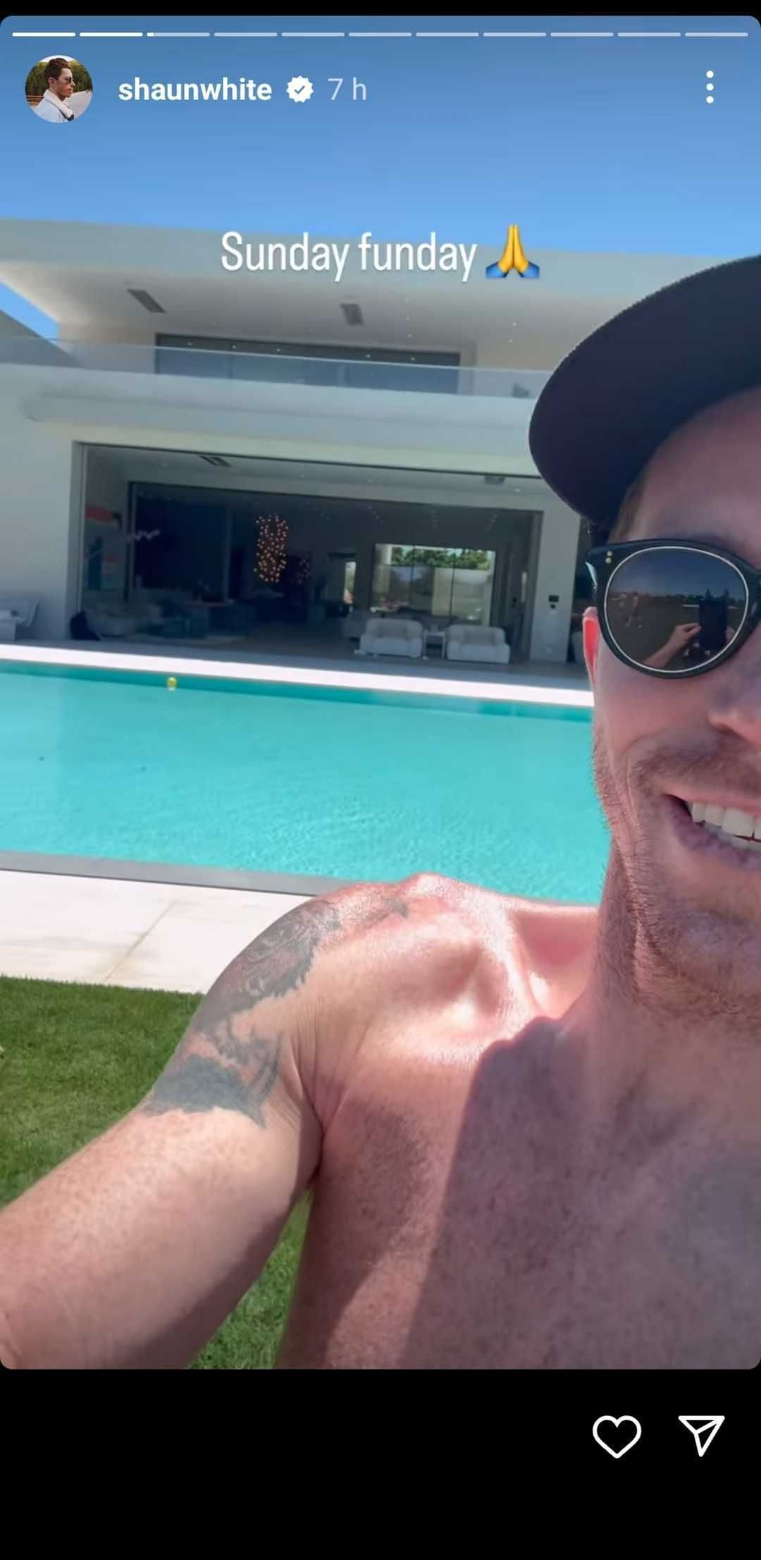 Snippets from the couple&#039;s Coachella vacation (@shaunwhite)