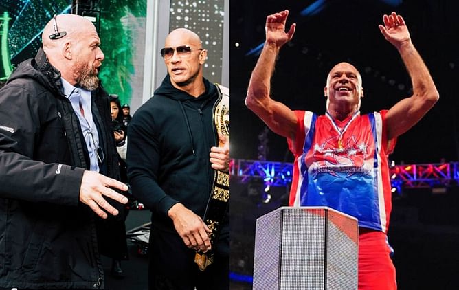"It could be the Triple H/Rock era" - Kurt Angle opens up about the new WWE