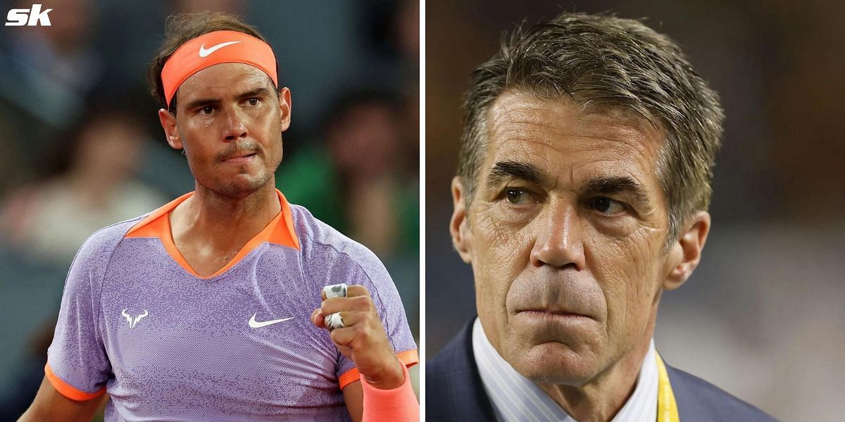 Chris Fowler shared his admiration for Rafael Nadal following the Spaniard