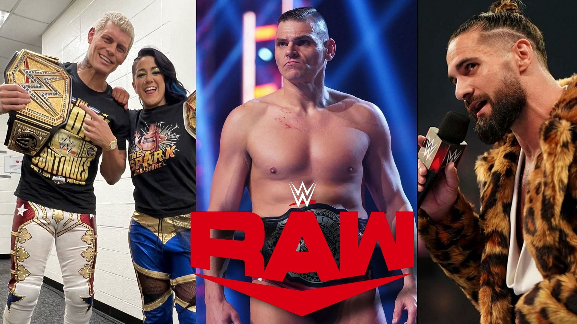 Cody Rhodes, Bayley, Gunther, Seth Rollins