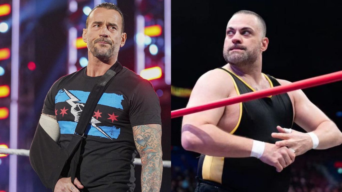 CM Punk (left), Eddie Kingston (right)