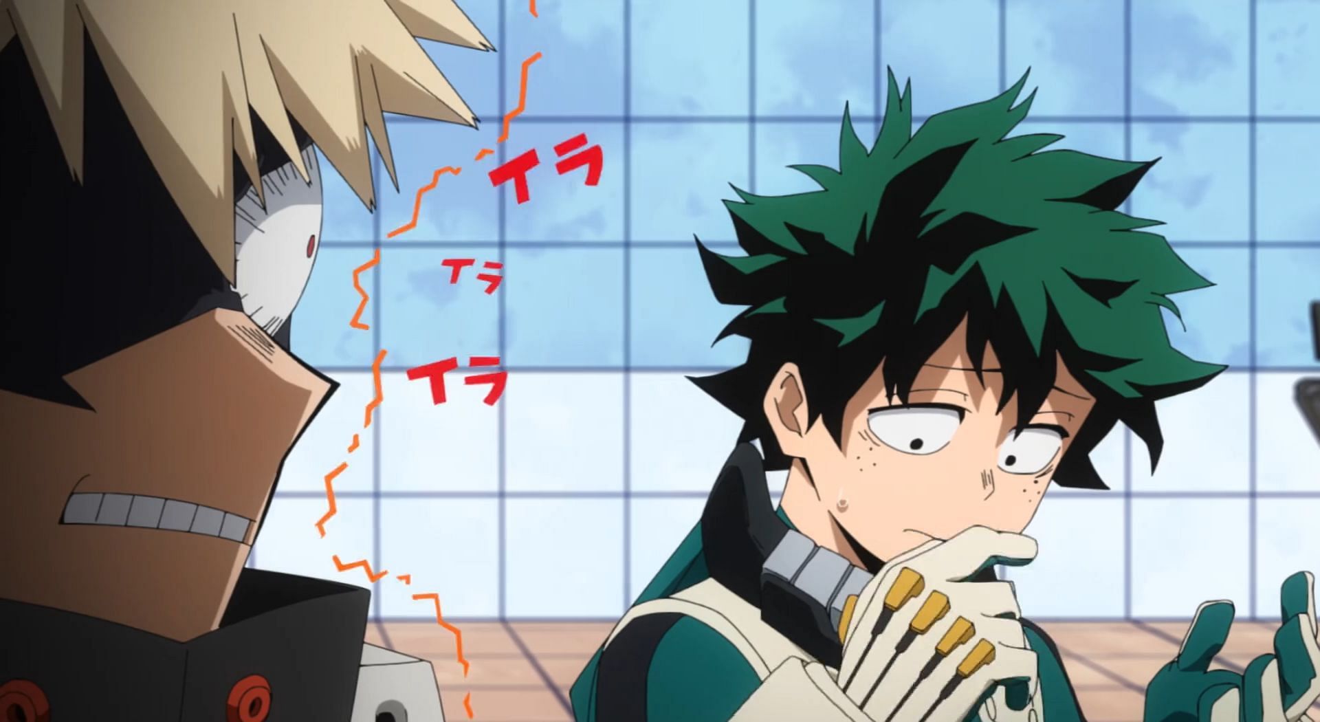 Katsuki Bakugo, as seen in the anime (Image via BONES)