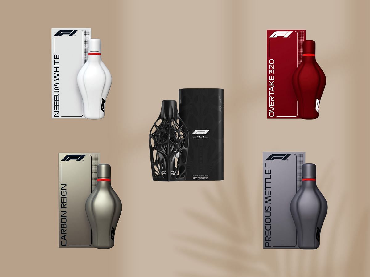 5 Formula 1 fragrances to try in 2024 (Image via Amazon)