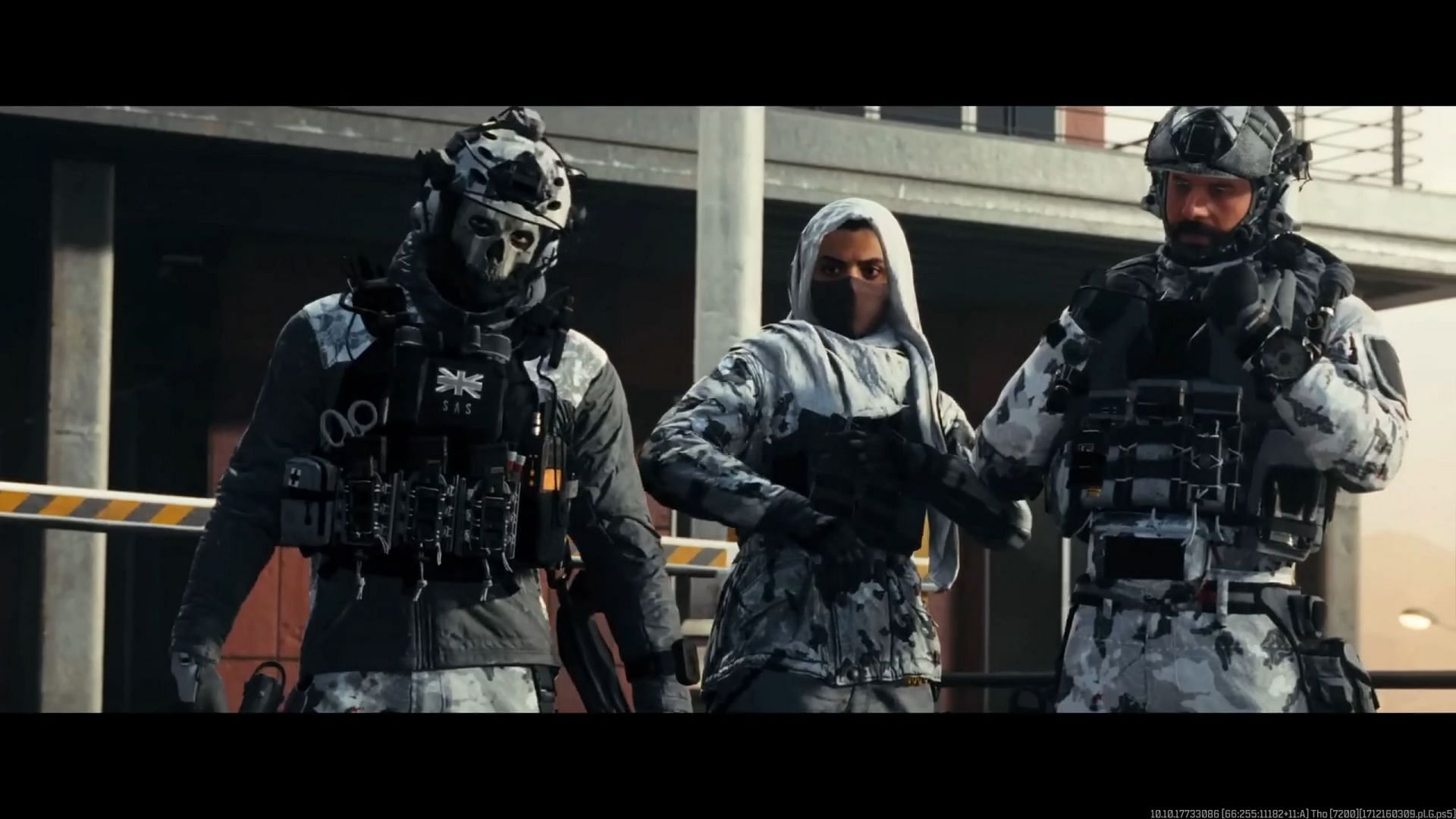 Winter TF 141 Faction skins (Image via Activision and YT.com/@Tridzoid)