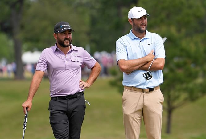 Stephan Jaeger was ‘just happy’ to play with Scottie Scheffler at the Houston Open - “To slay the dragon a little bit was amazing”
