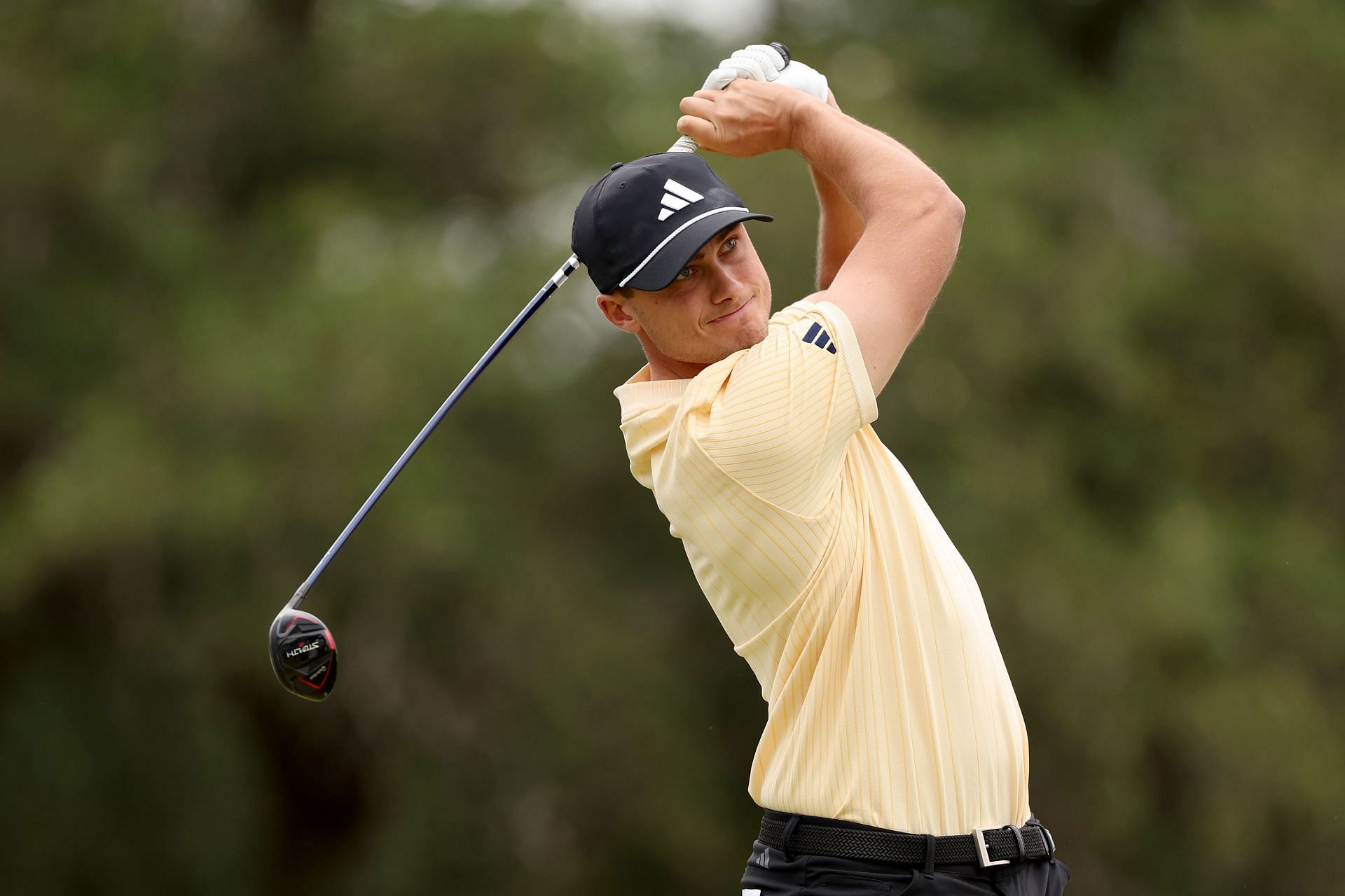 Ludvig Aberg during the Valero Texas Open Final Round