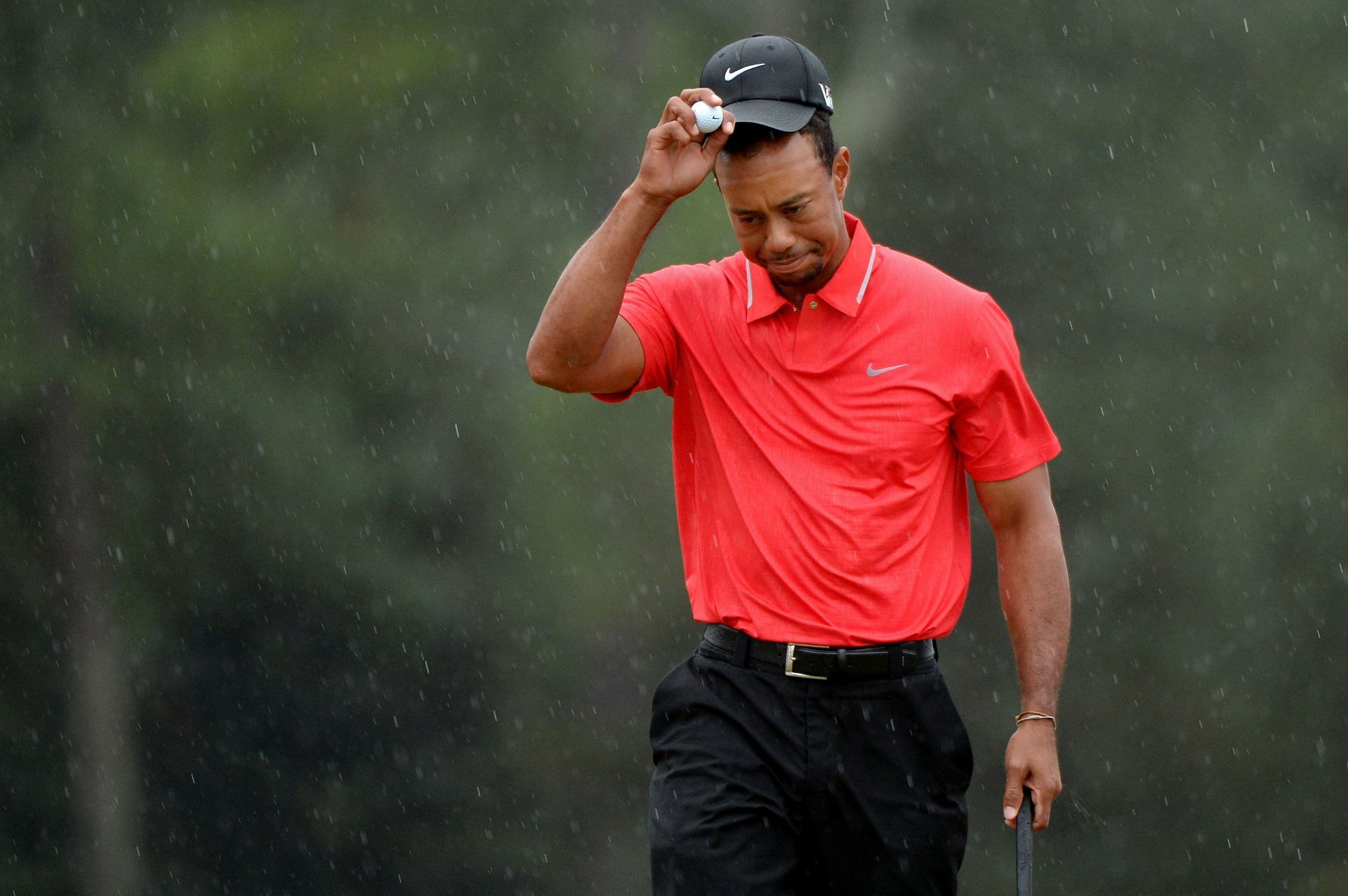 Tiger Woods at the 2013 Masters