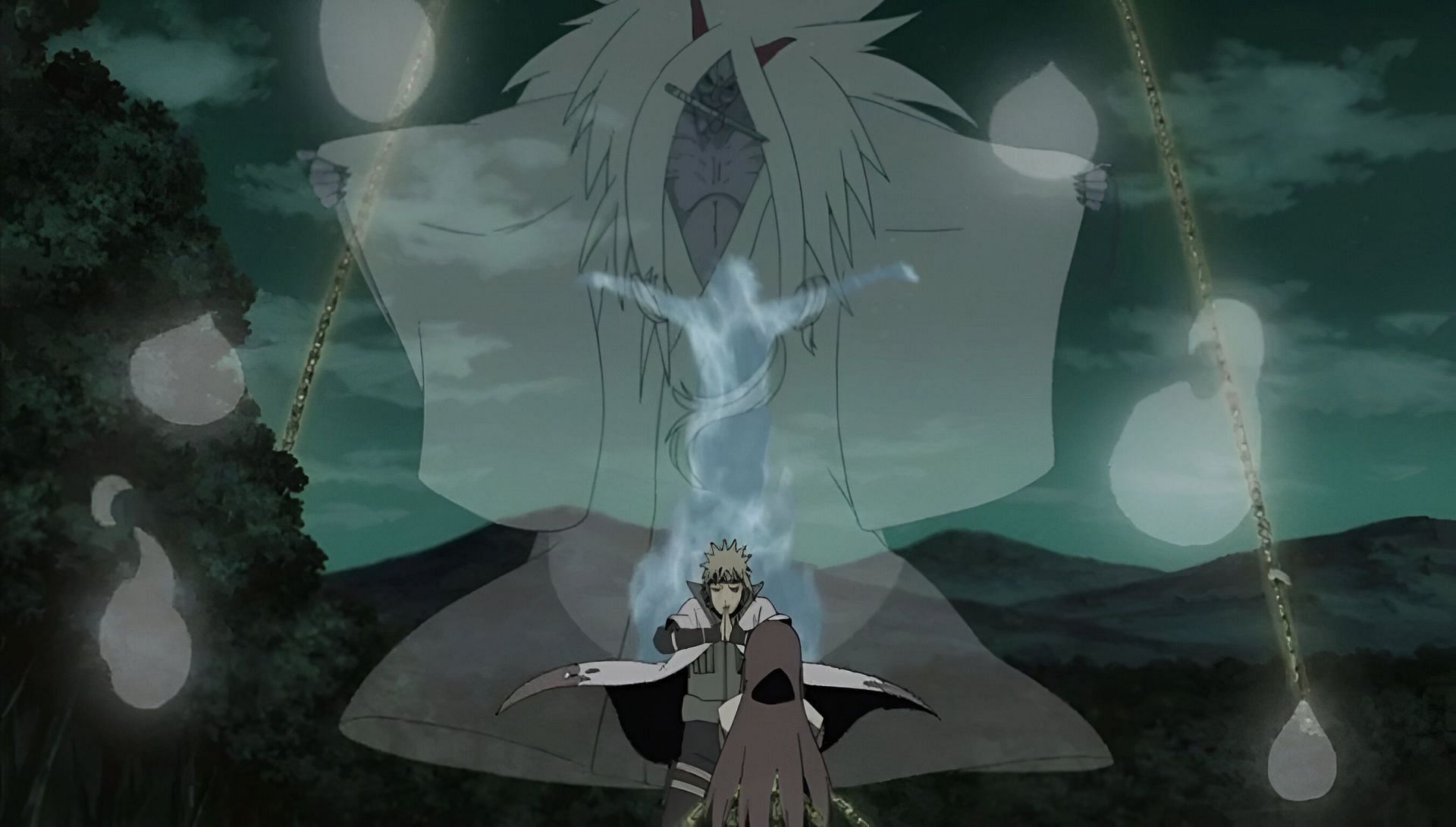 Minato using Dead Demon Consuming Seal (Image via Studio Pierrot)