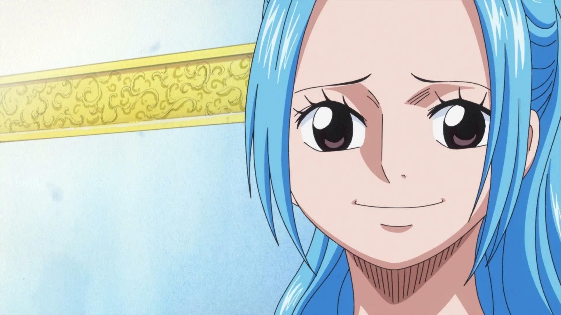 Nefertari Vivi is the princess of Alabasta Kingdom (Image via Toei Animation)