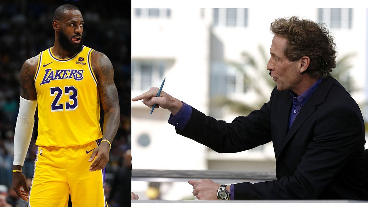 Skip Bayless takes dig at LeBron James following late-game comeback in Lakers-Nuggets game