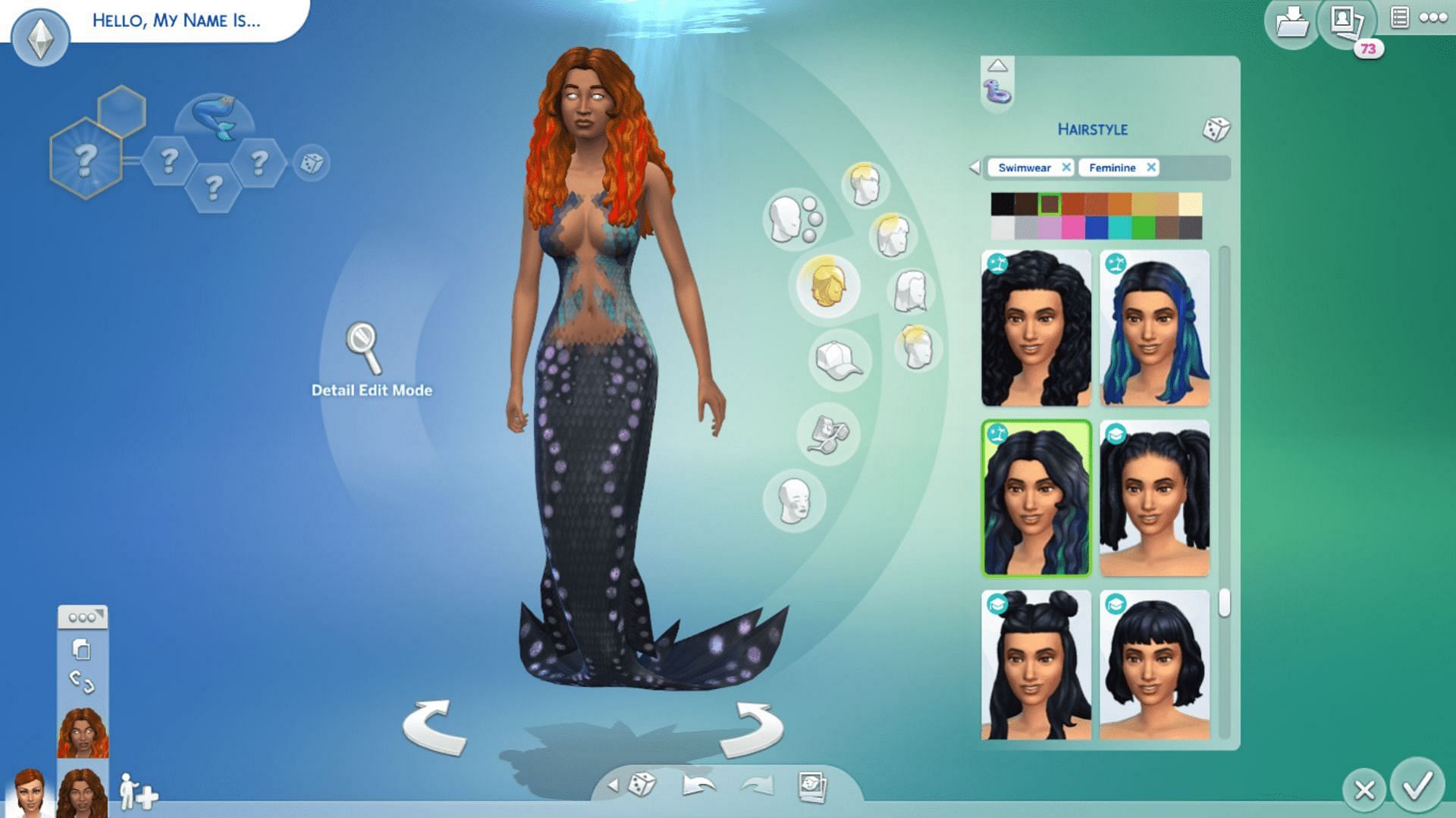 How to become a Merperson in Sim 4 (Image via EA)