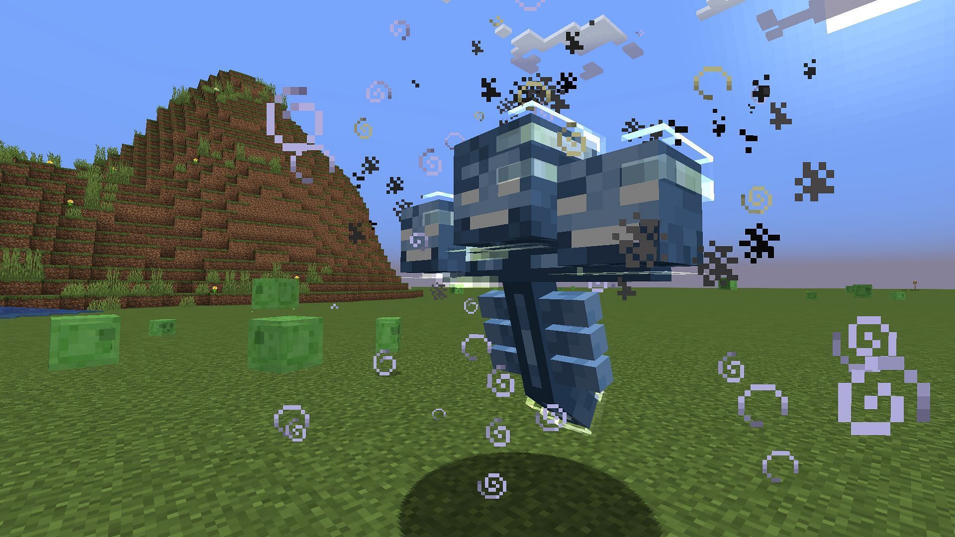 Bedrock&#039;s wither is inarguably scarier than Java&#039;s (Image via Mojang)