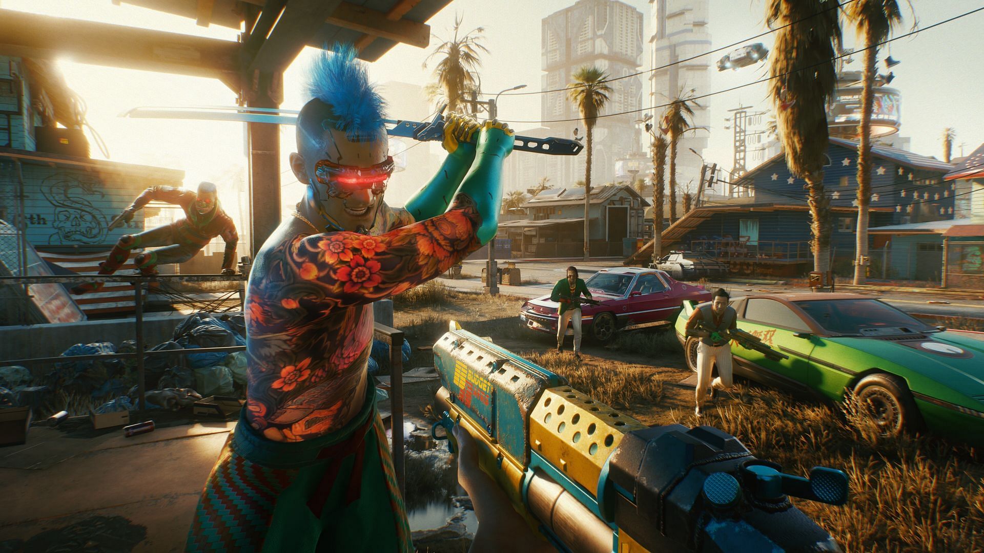 Cyberpunk 2077 is an amazing game that you should try (Image via CD Projekt RED)