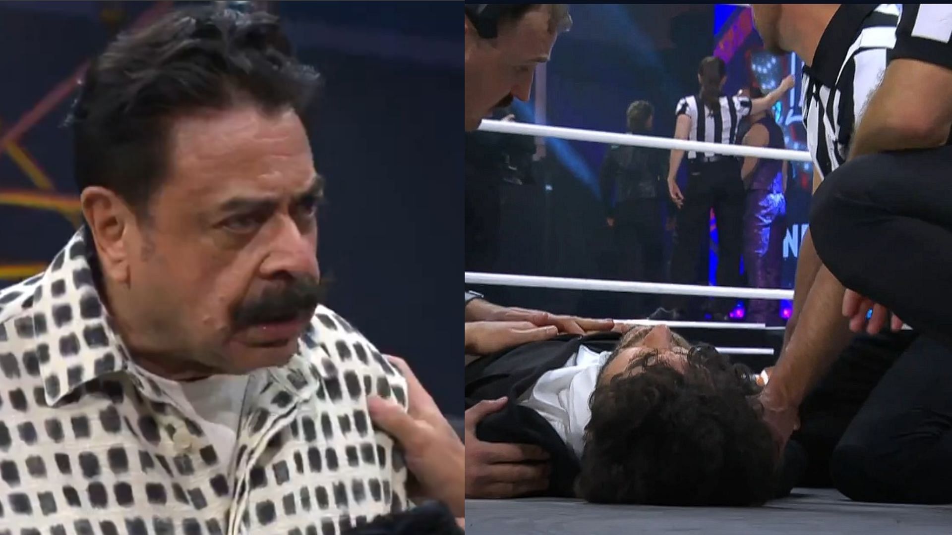 Tony Khan was taken out by The Elite on Dynamite [Image Credits: AEW