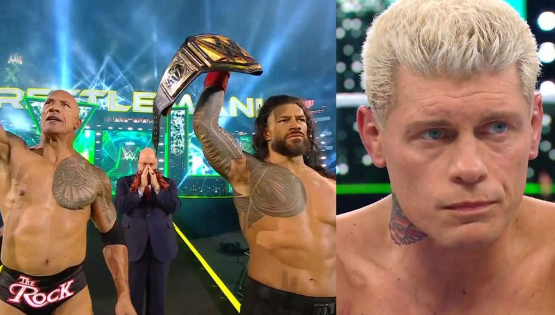 WWE WrestleMania XL में दिखा रोमन रेंस और द रॉक का जलवा