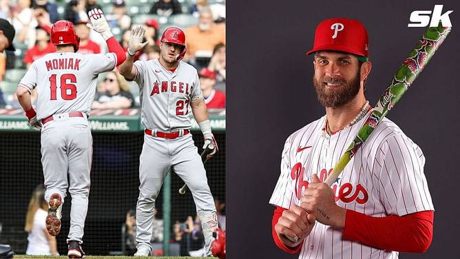 "They care and they want to win" - Mickey Moniak reflects on his experience of sharing clubhouse with Bryce Harper & Mike Trout