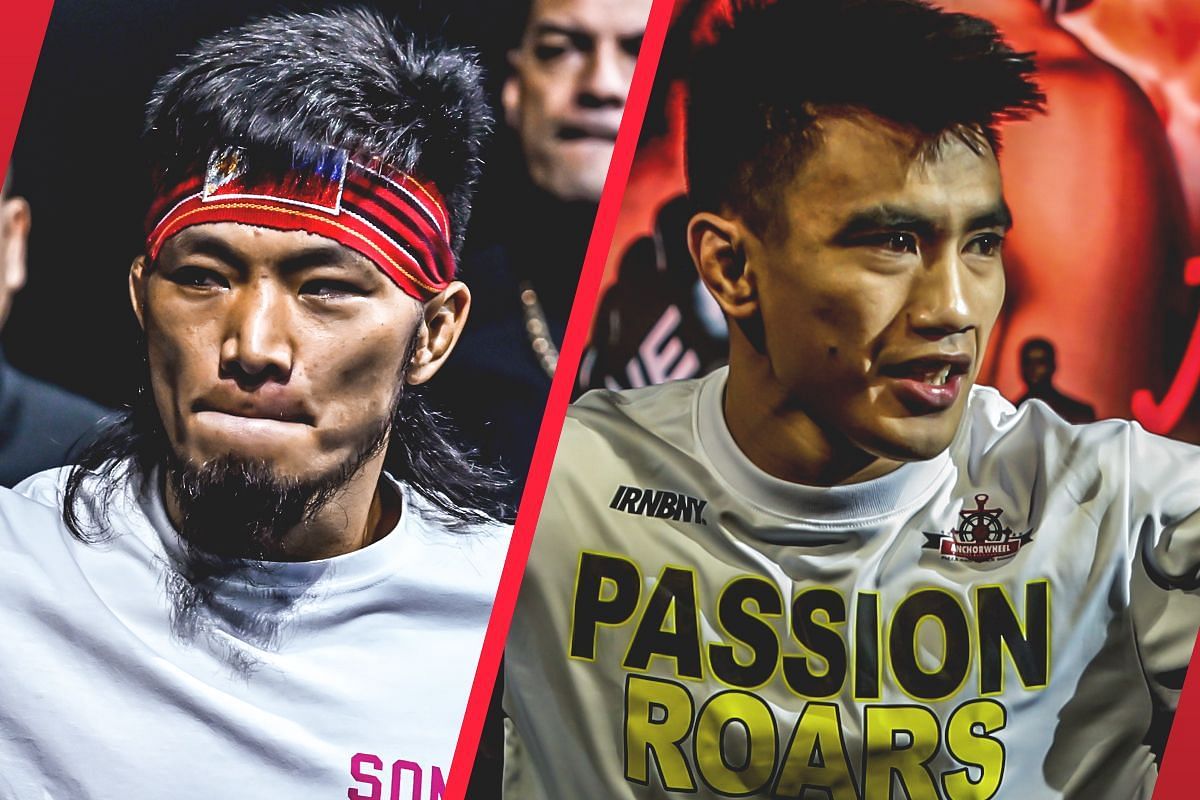 Lito Adiwang (left) and Joshua Pacio (right) | Image credit: ONE Championship