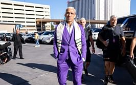 Israeli fighter reacts to Charles Oliveira arriving at UFC 300 with Jewish prayer shawl around his neck