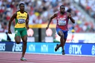 Christian Coleman at Day 2 - World Athletics Championships Budapest 2023
