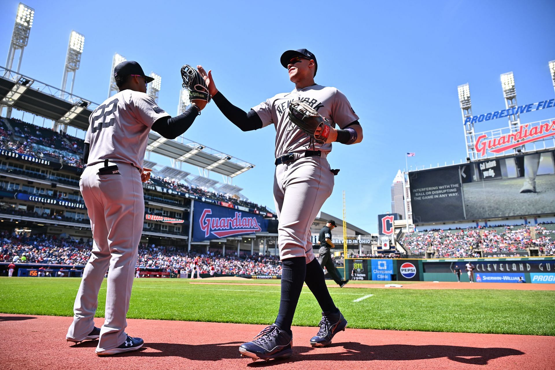 New York Yankees - Juan Soto and Aaron Judge (Image via Getty)
