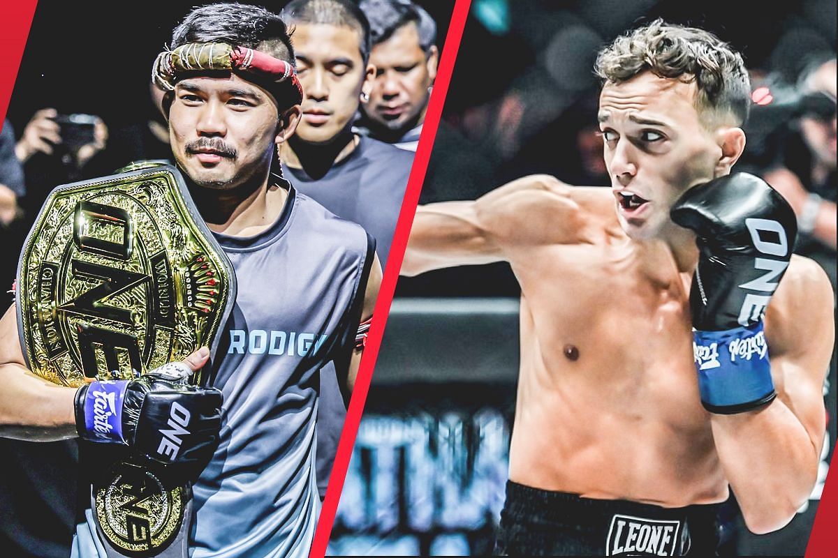 Prajanchai PK Saenchai (left) and Jonathan Di Bella (right) | Image credits: ONE Championship