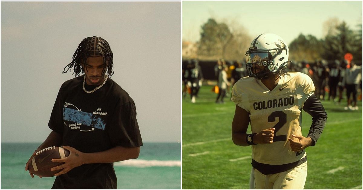 Colorado Buffaloes quarterback Shedeur Sanders