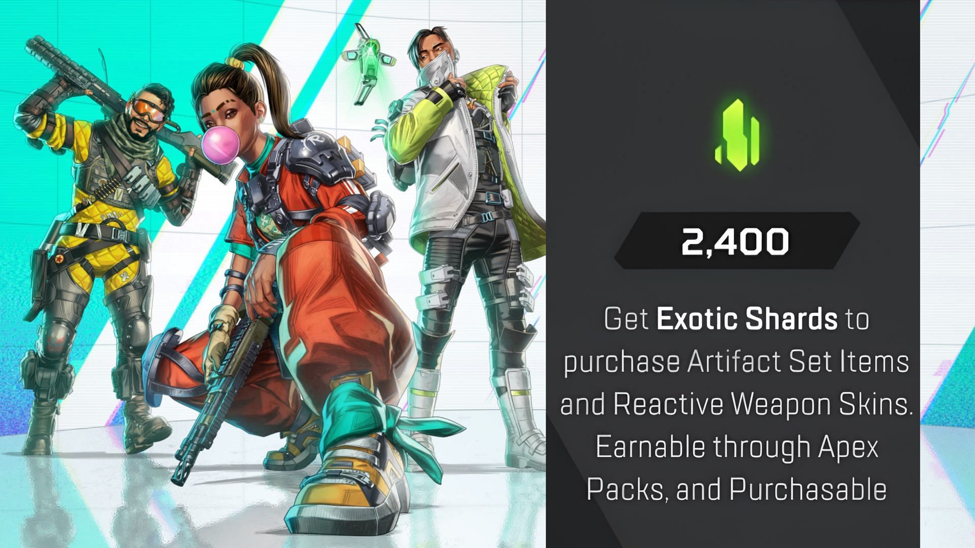 New Exotic Shards leaked in Apex Legends ,  Exotic Shards in Apex Legends