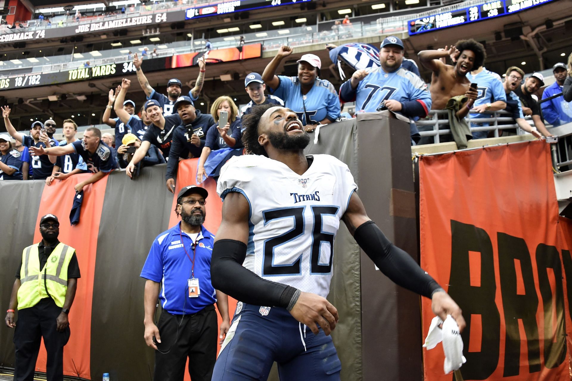 Tennessee Titans v&nbsp;Cleveland Browns