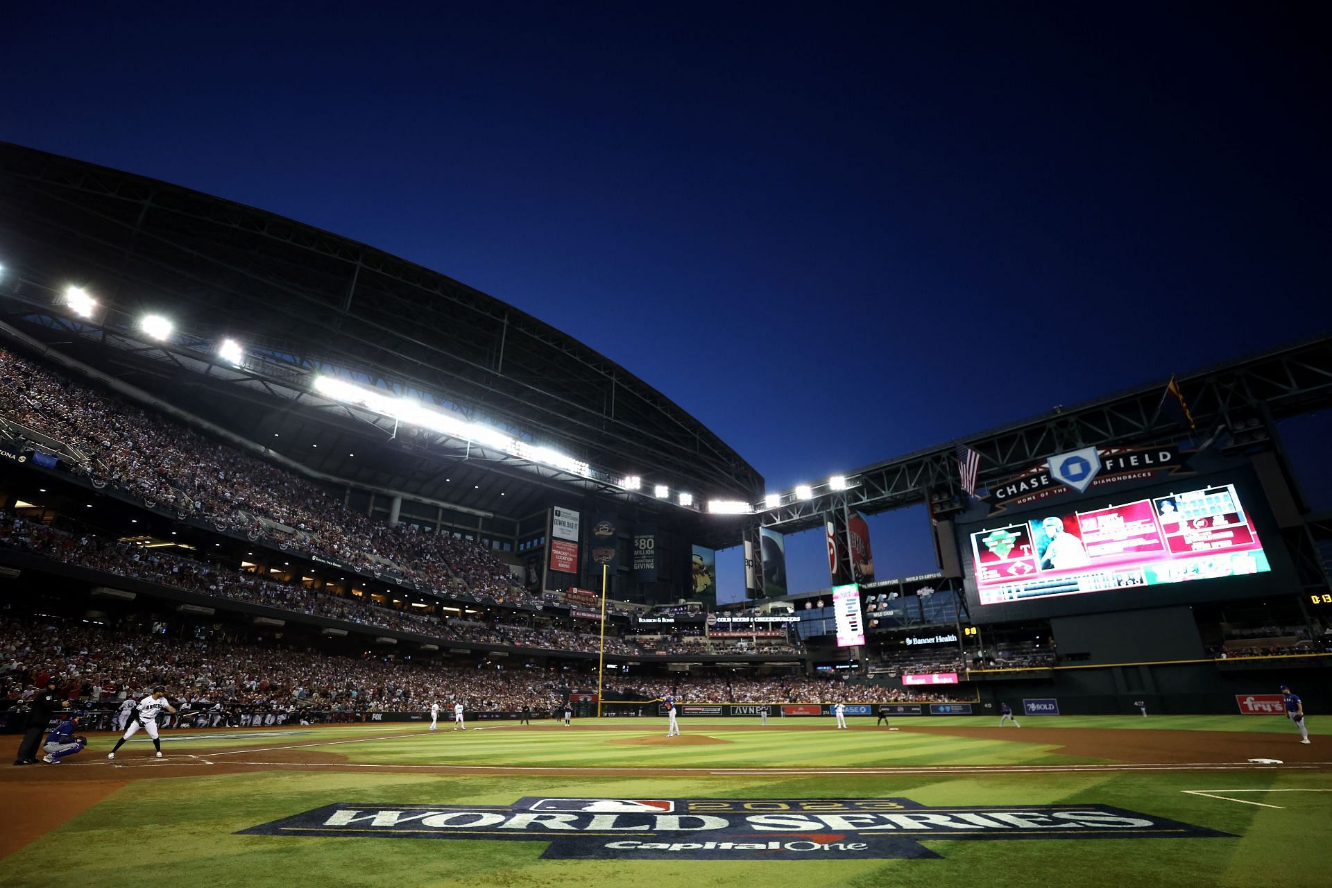 World Series: Texas Rangers vs. Arizona Diamondbacks, Game Five