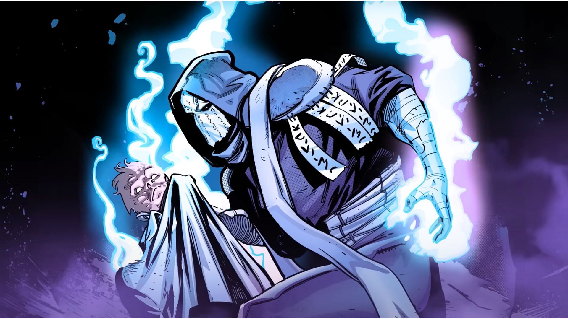 Death Grip is obsessed with death and is seeking the unkillable. (Image via Marvel)